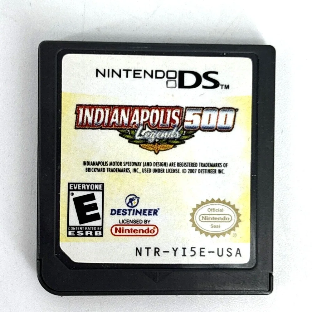 Nintendo DS Game LOT Monster Jam Path of Destruction & Indianapolis‎ 500 Legends